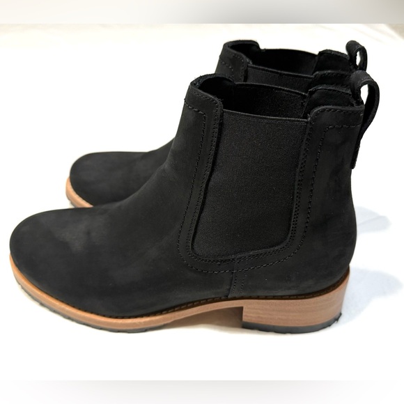 Patina Portland Leather Goods Women Black Ankle Boots Size 9 - Picture 3 of 8